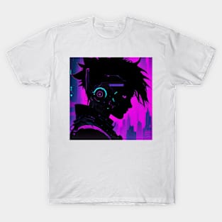 Cyberpunk silhouette T-Shirt